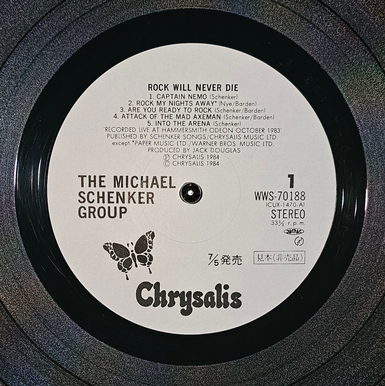 The Michael Schenker Group - Rock Will Never Die