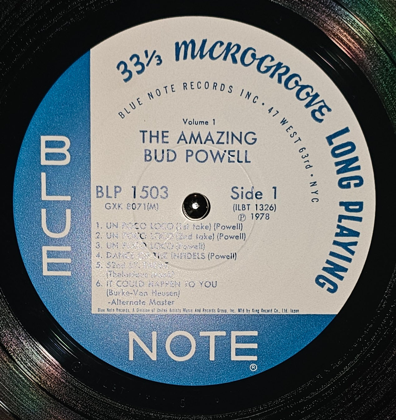 Bud Powell - The Amazing Bud Powell, Volume 1