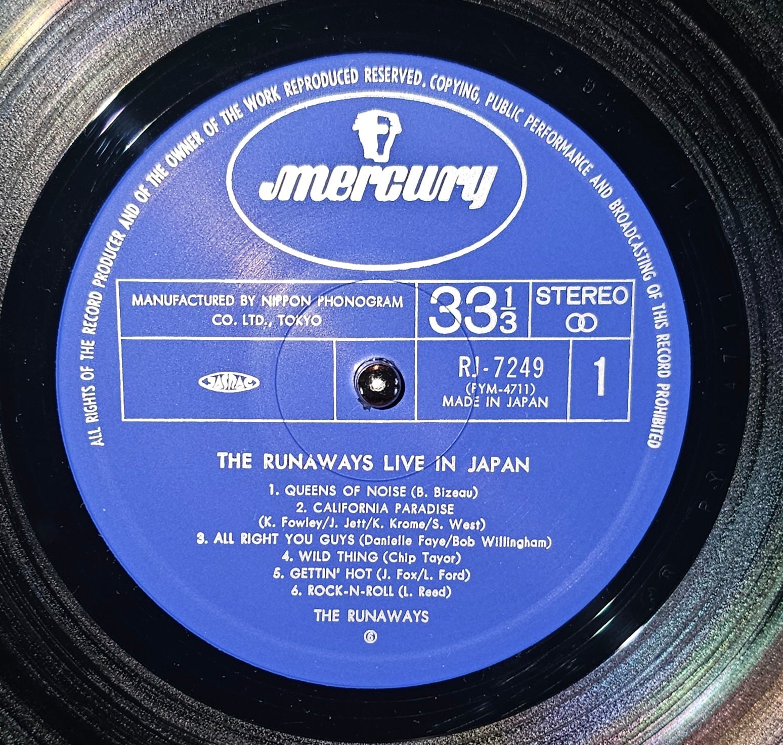 The Runaways - Live In Japan ライブ！ ザ・ランナウェイズ・イン・ジャパン