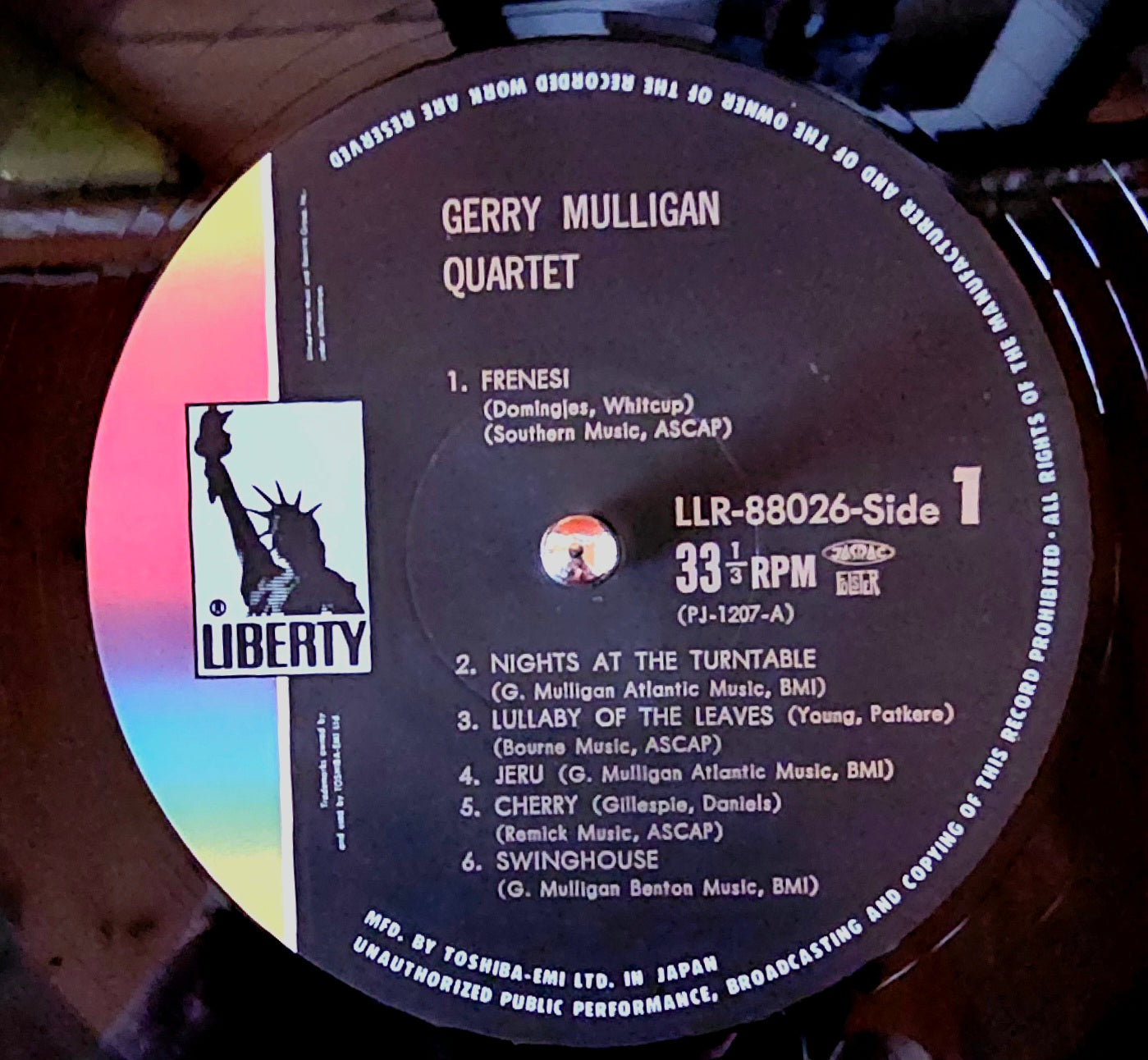 Gerry Mulligan Quartet - Pacific Jazz