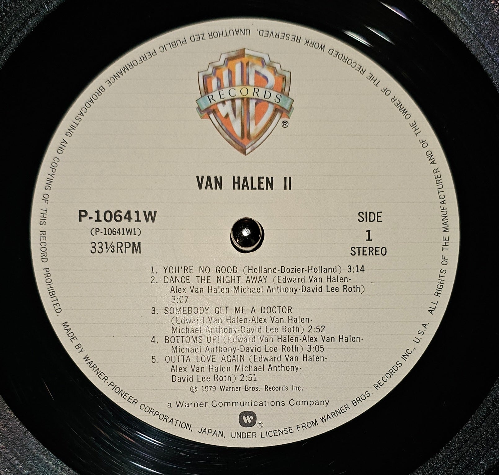 Van Halen - Van Halen II  伝説の爆撃機