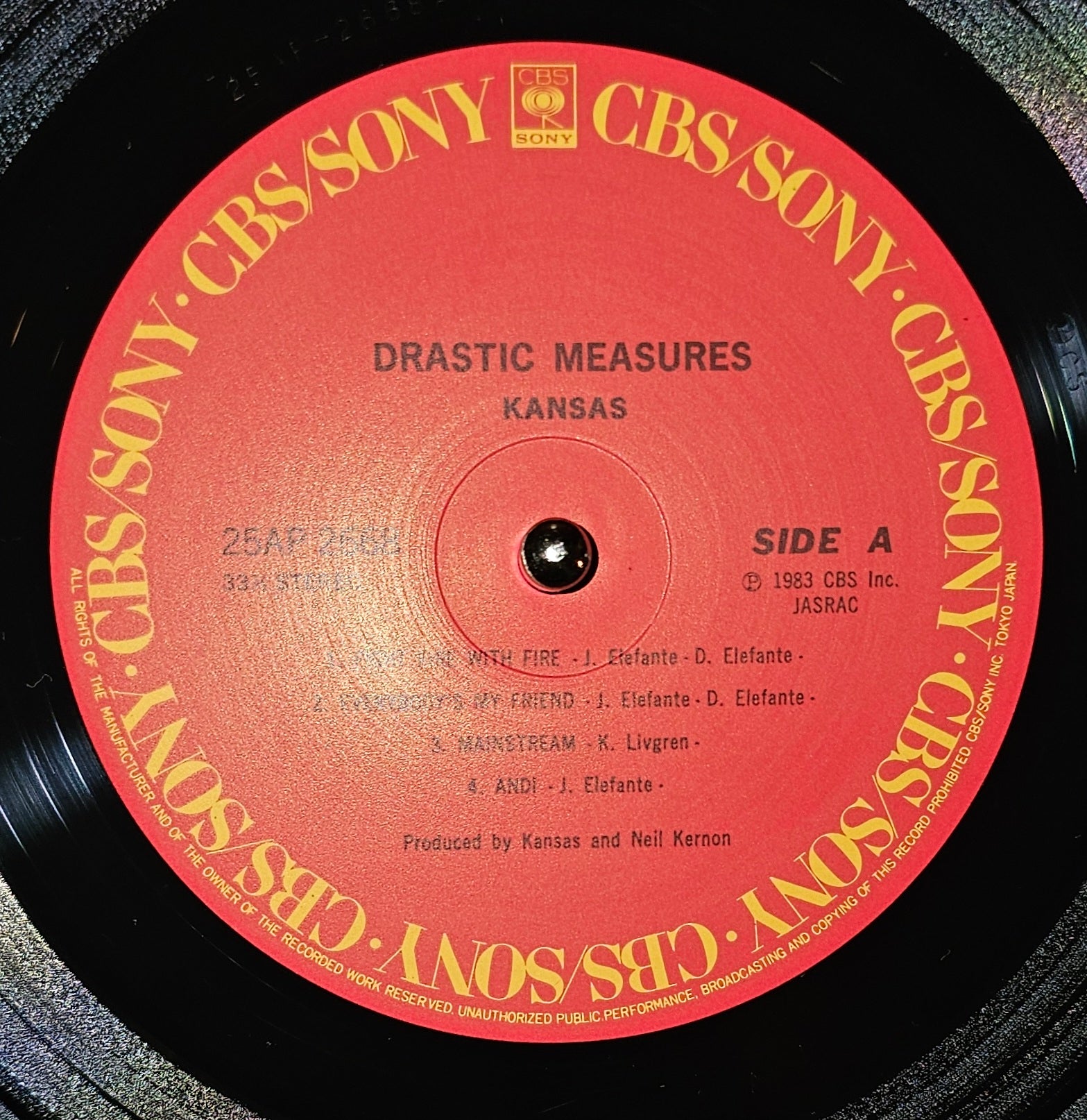 Kansas - Drastic Measures