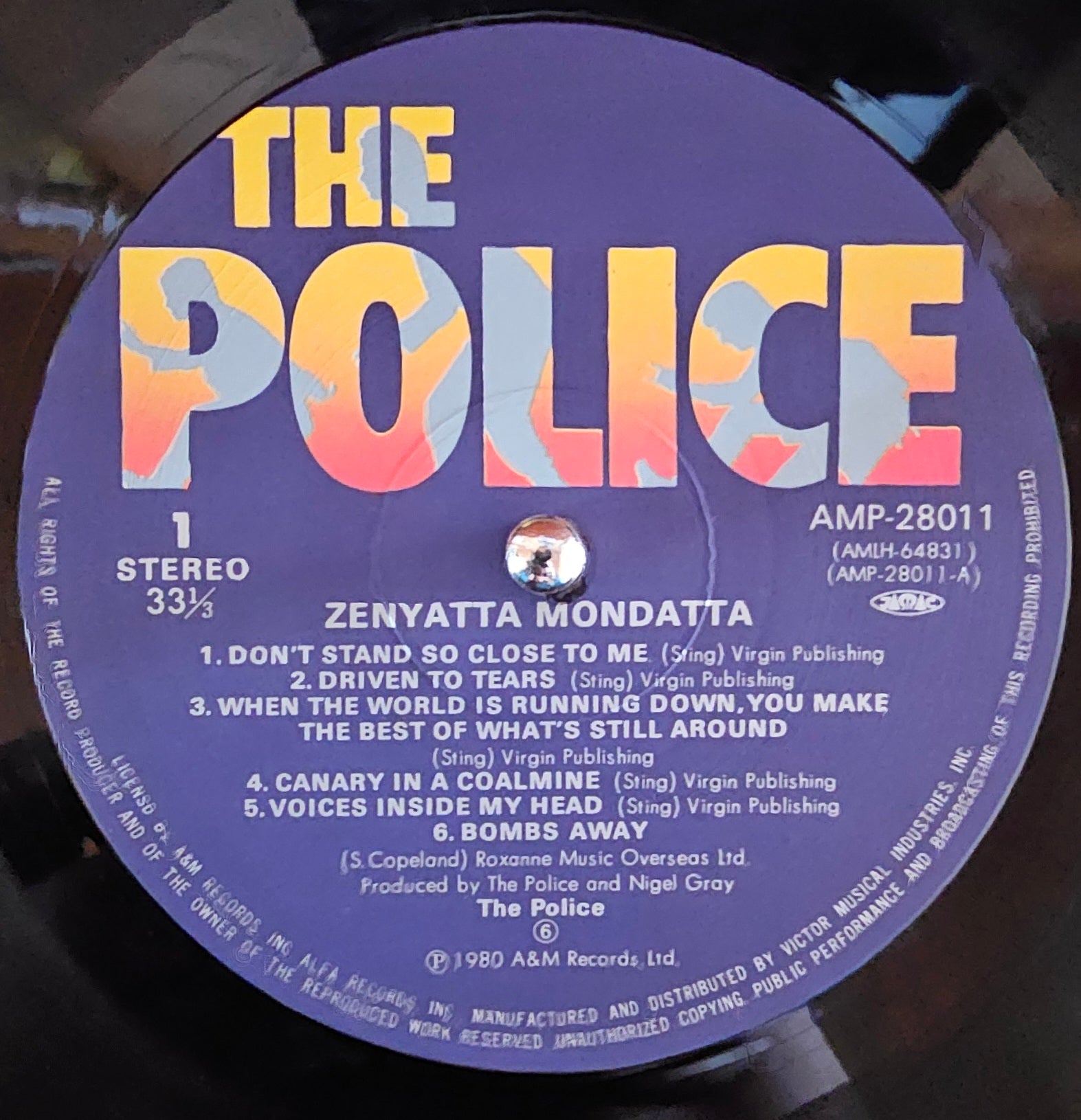 The Police - Zenyatta Mondatta