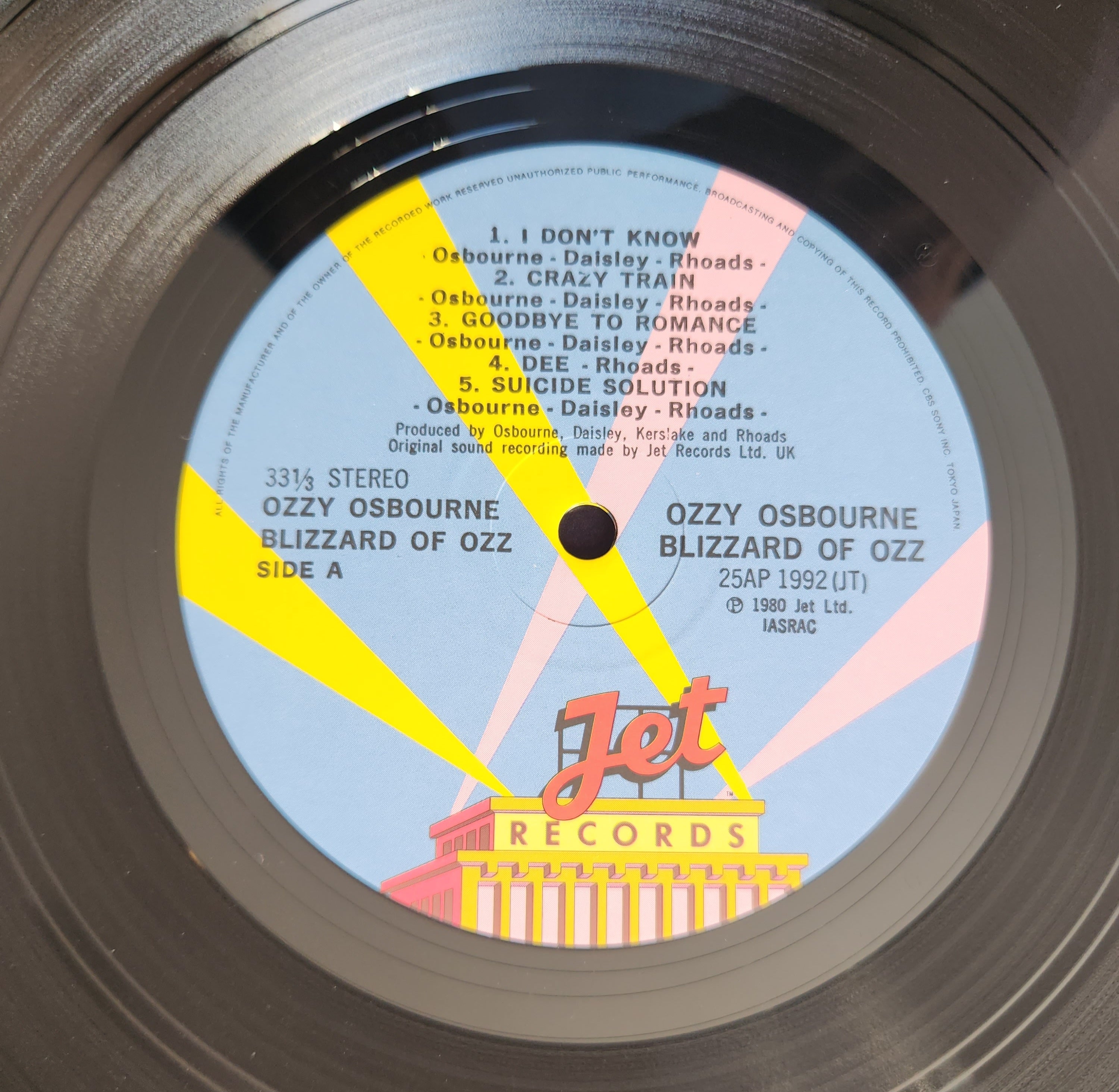 Ozzy Osbourne - Blizzard Of Ozz