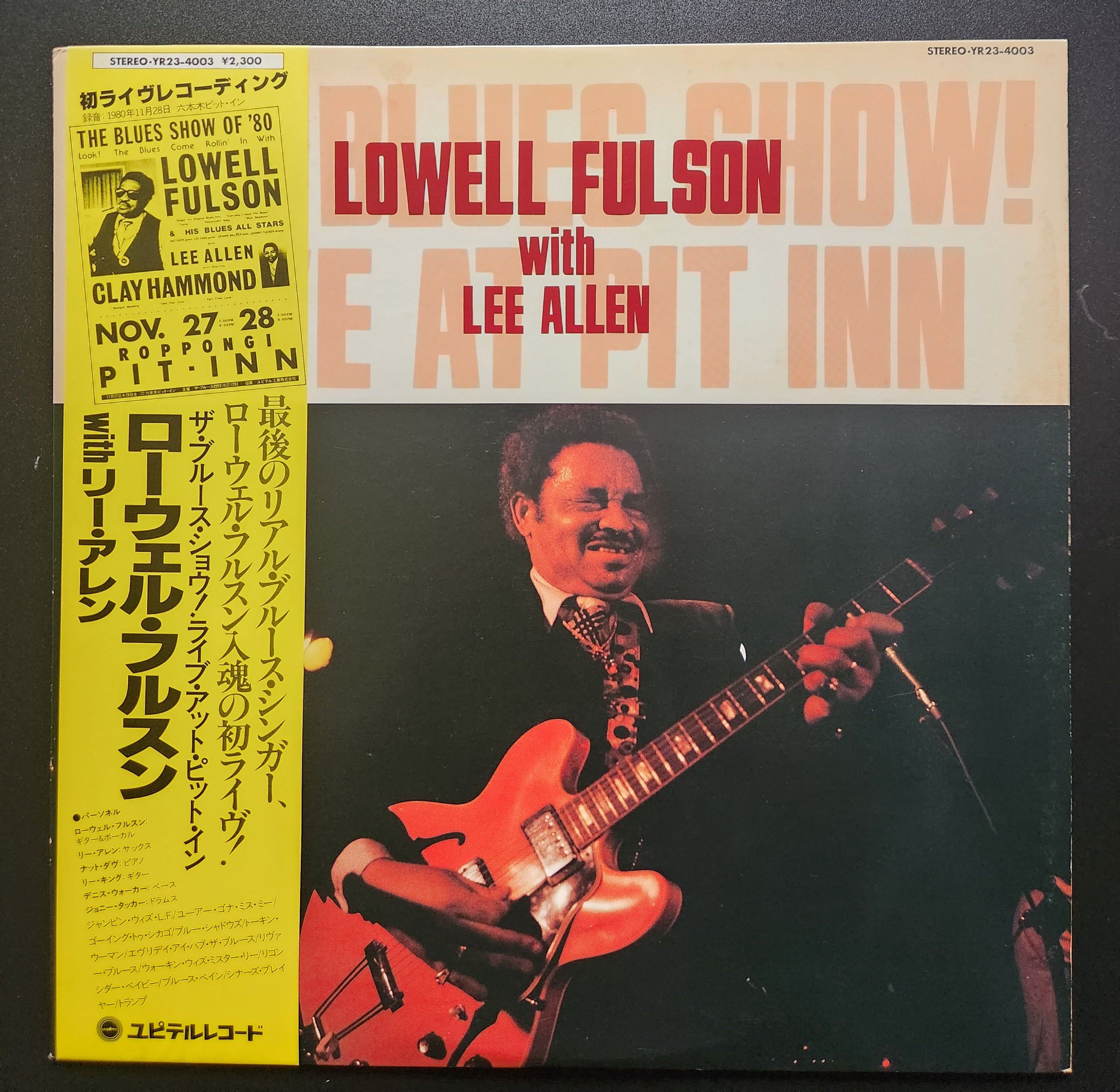 Lowell Fulson With Lee Allen - The Blues Show! Live At Pit Inn *