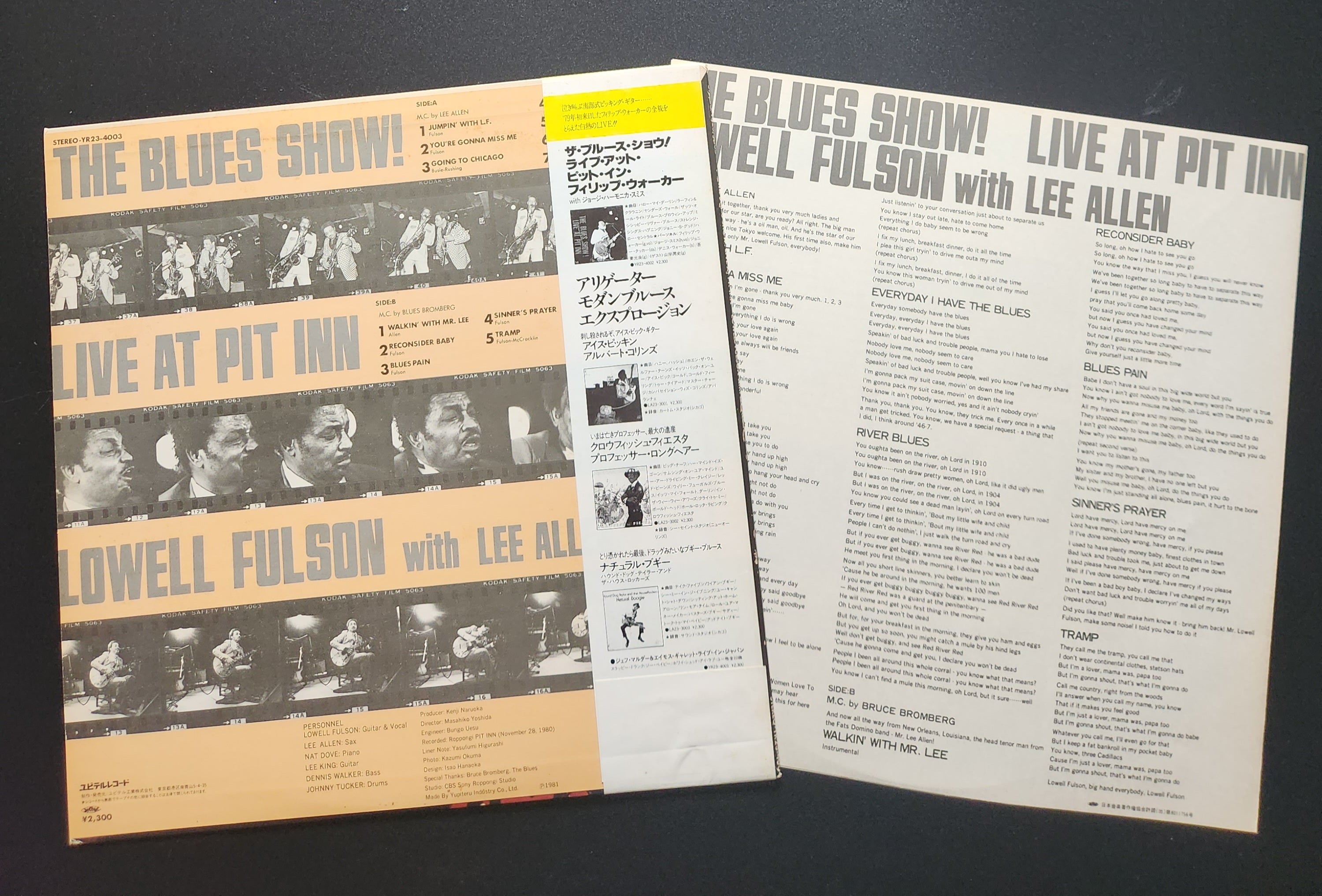 Lowell Fulson With Lee Allen - The Blues Show! Live At Pit Inn *