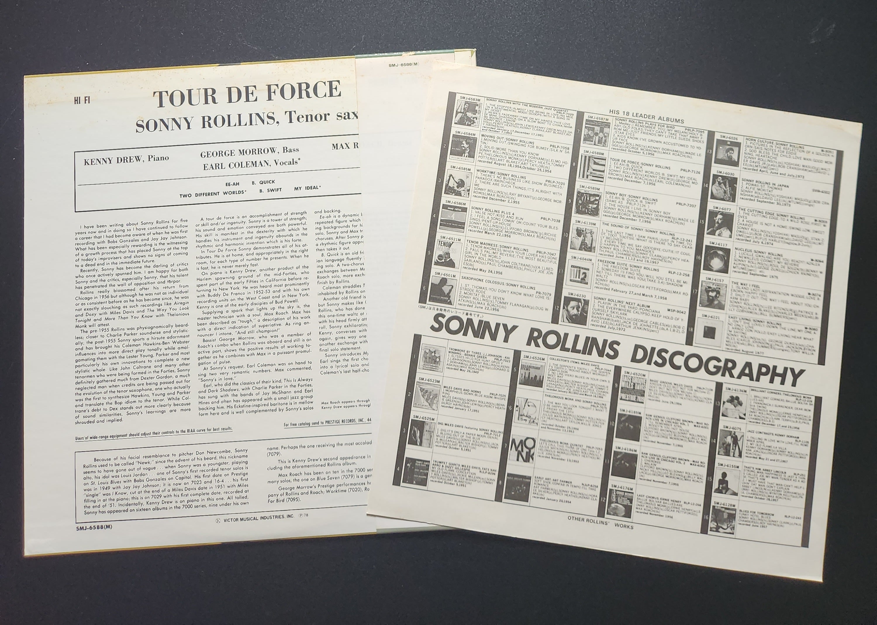 Sonny Rollins - Tour De Force