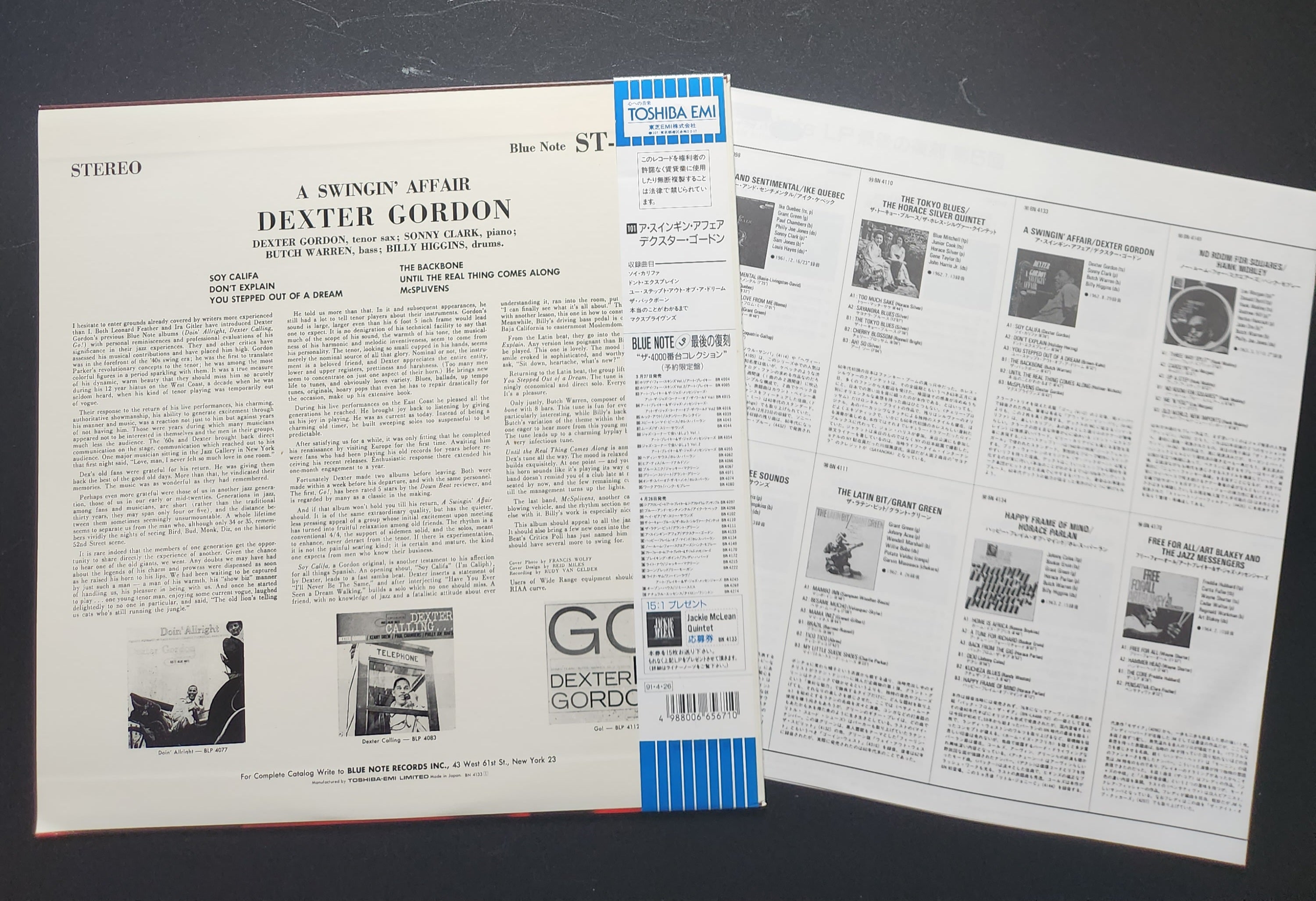 Dexter Gordon - A Swingin' Affair