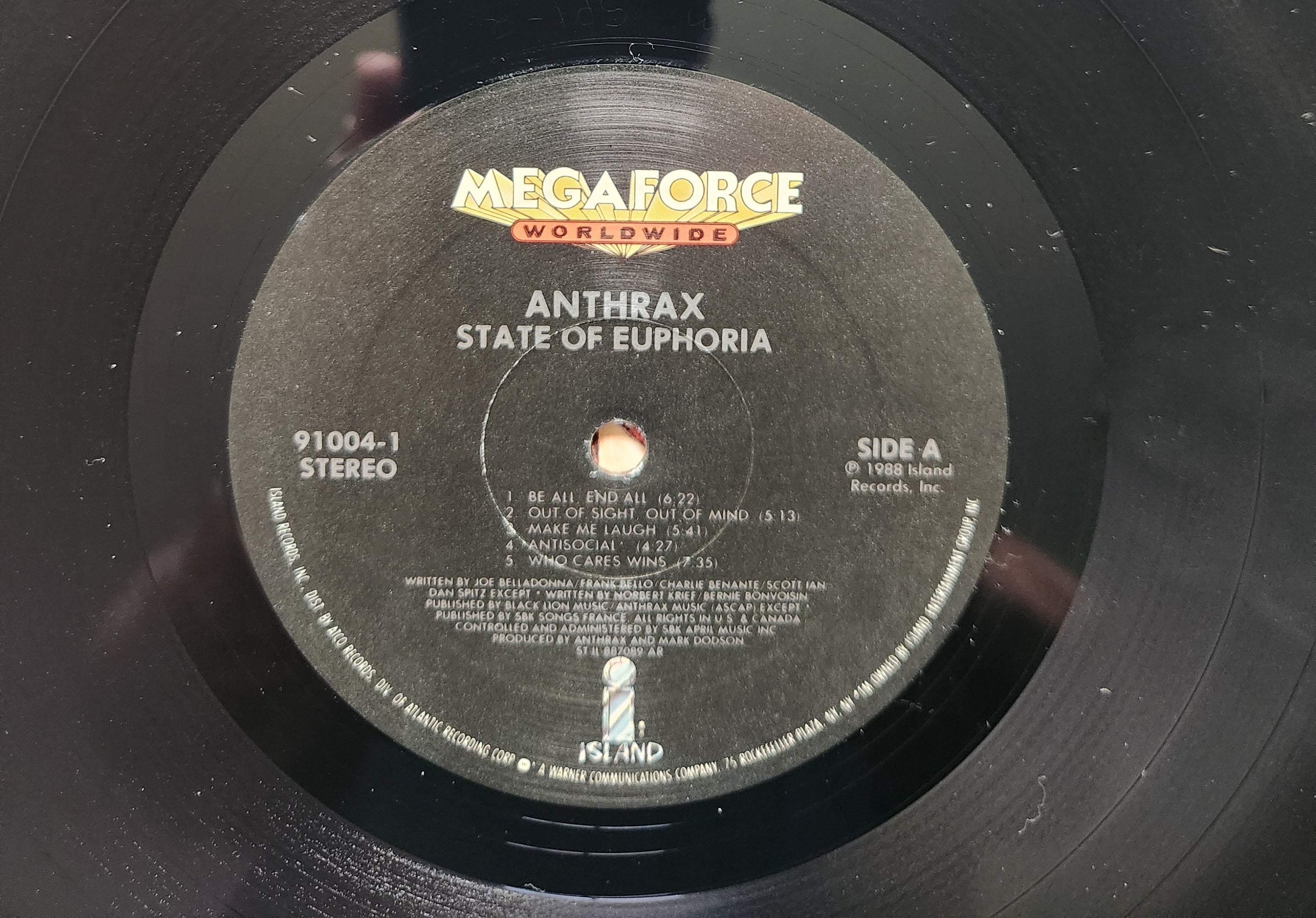Anthrax - State Of Euphoria