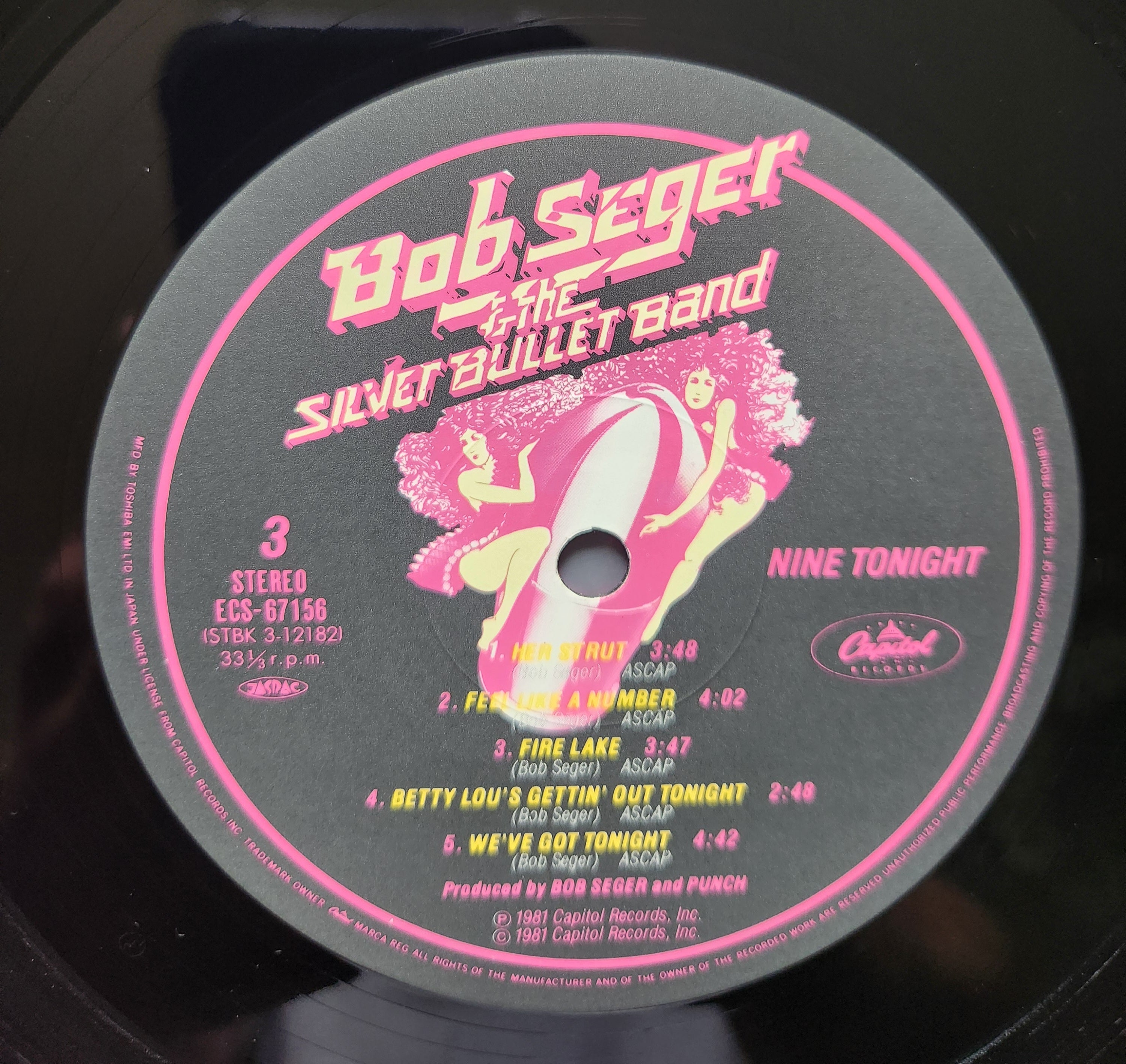 Bob Seger And The Silver Bullet Band - Nine Tonight