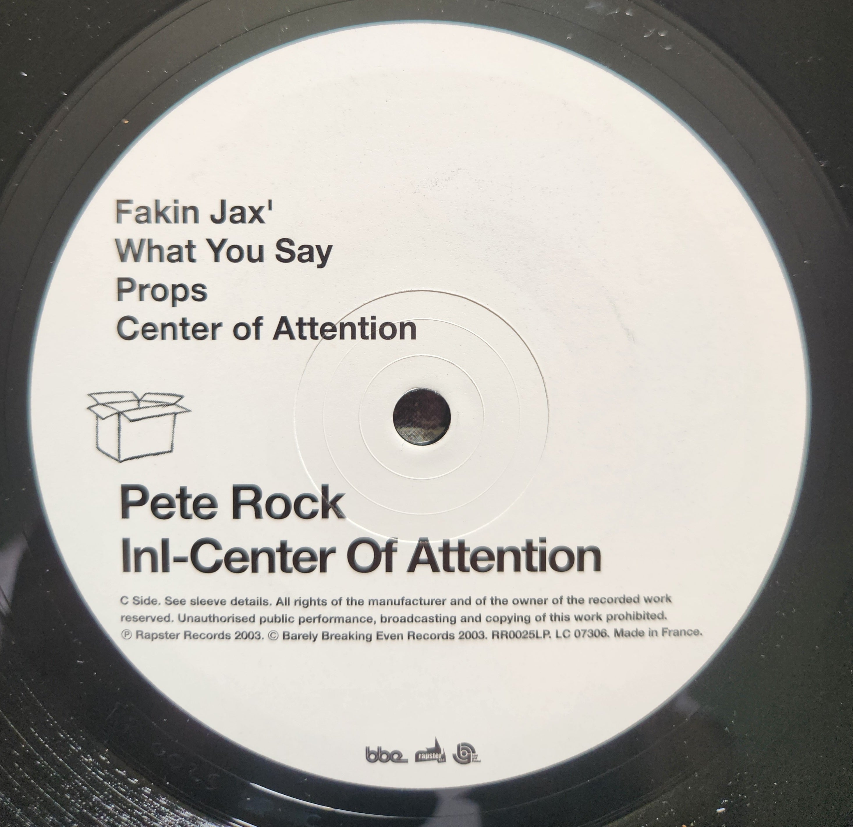 Pete Rock, InI - Center Of Attention