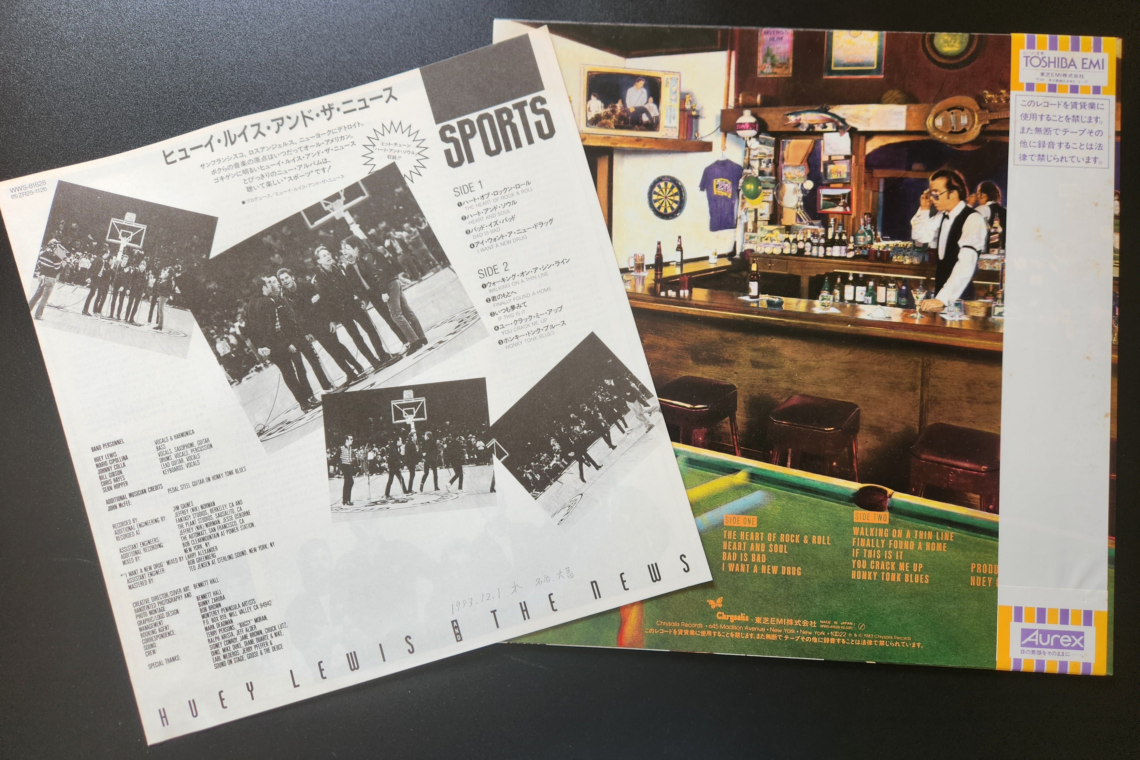 Huey Lewis & The News - Sports *