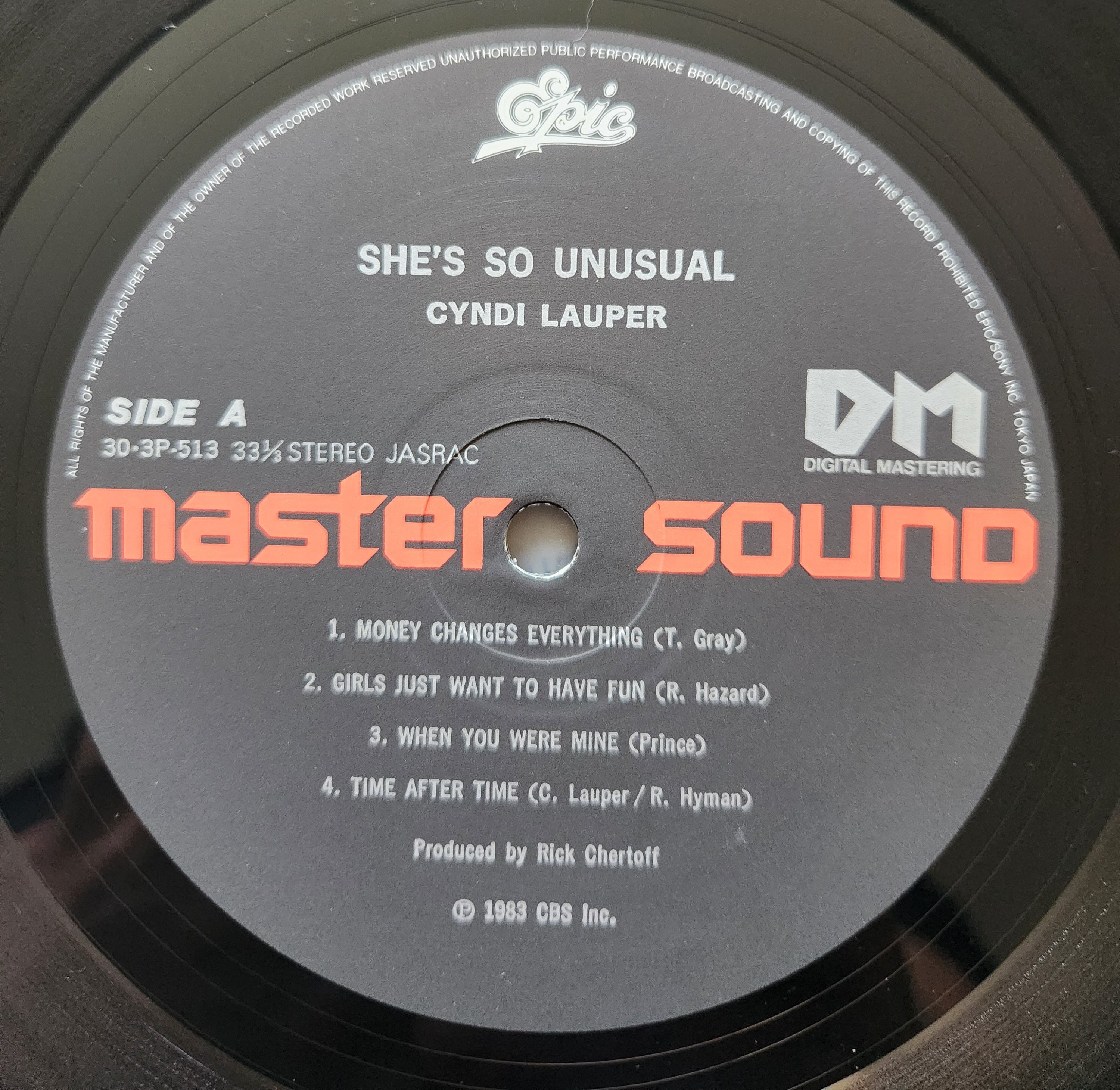 Cyndi Lauper - She's So Unusual (Mastersound)