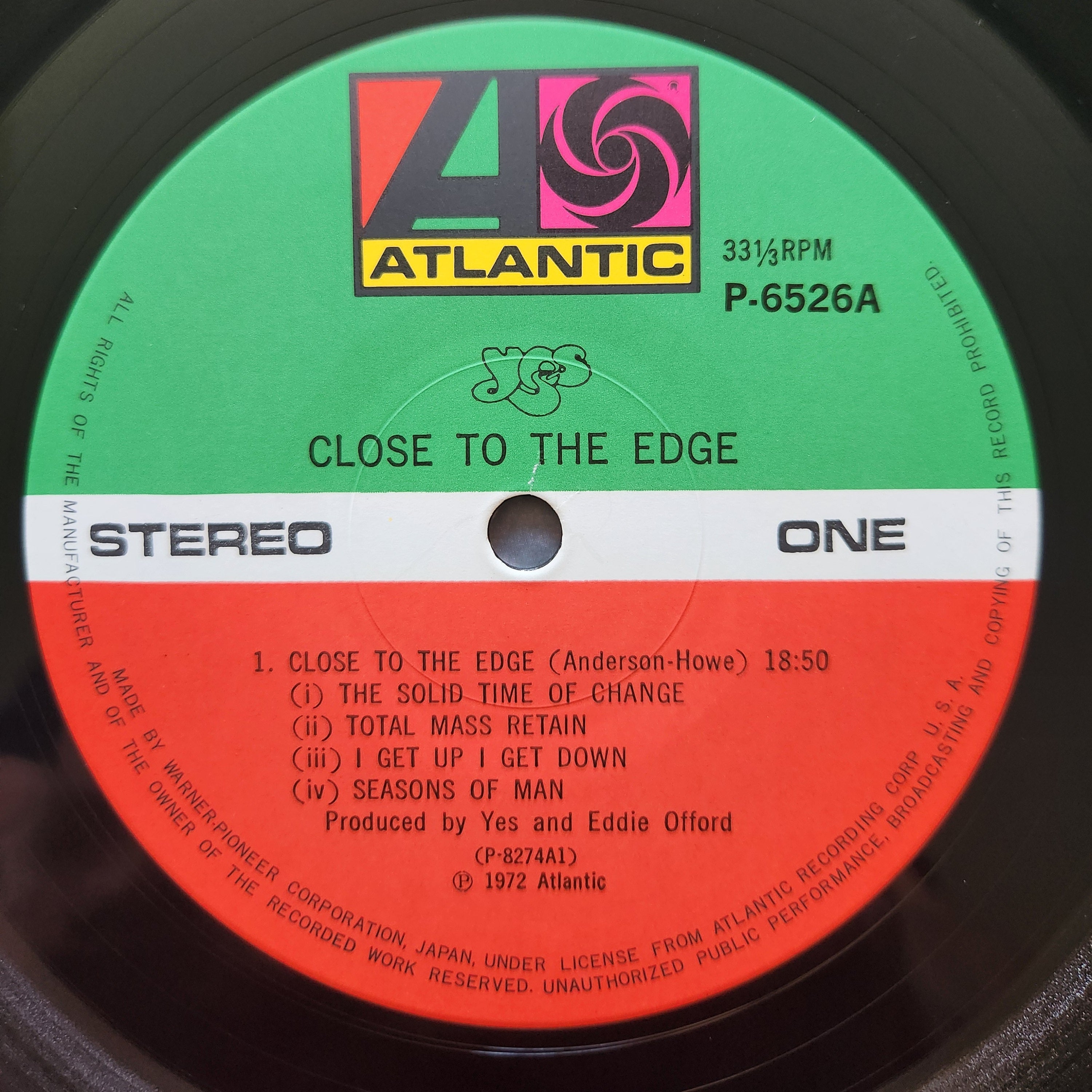 Yes - Close To The Edge