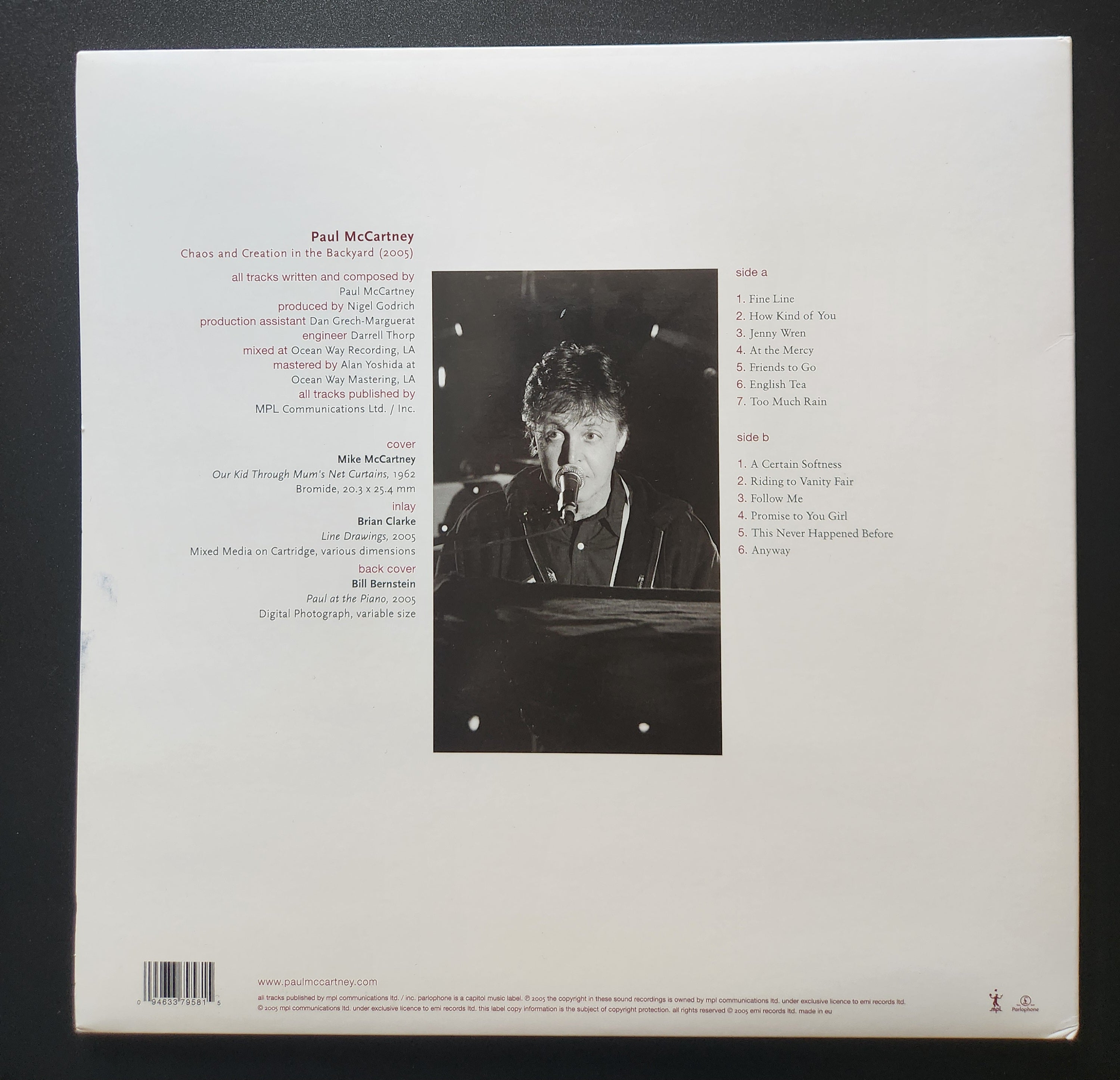Paul McCartney - Chaos And Creation In The Backyard