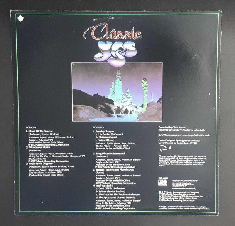 Yes - Classic Yes