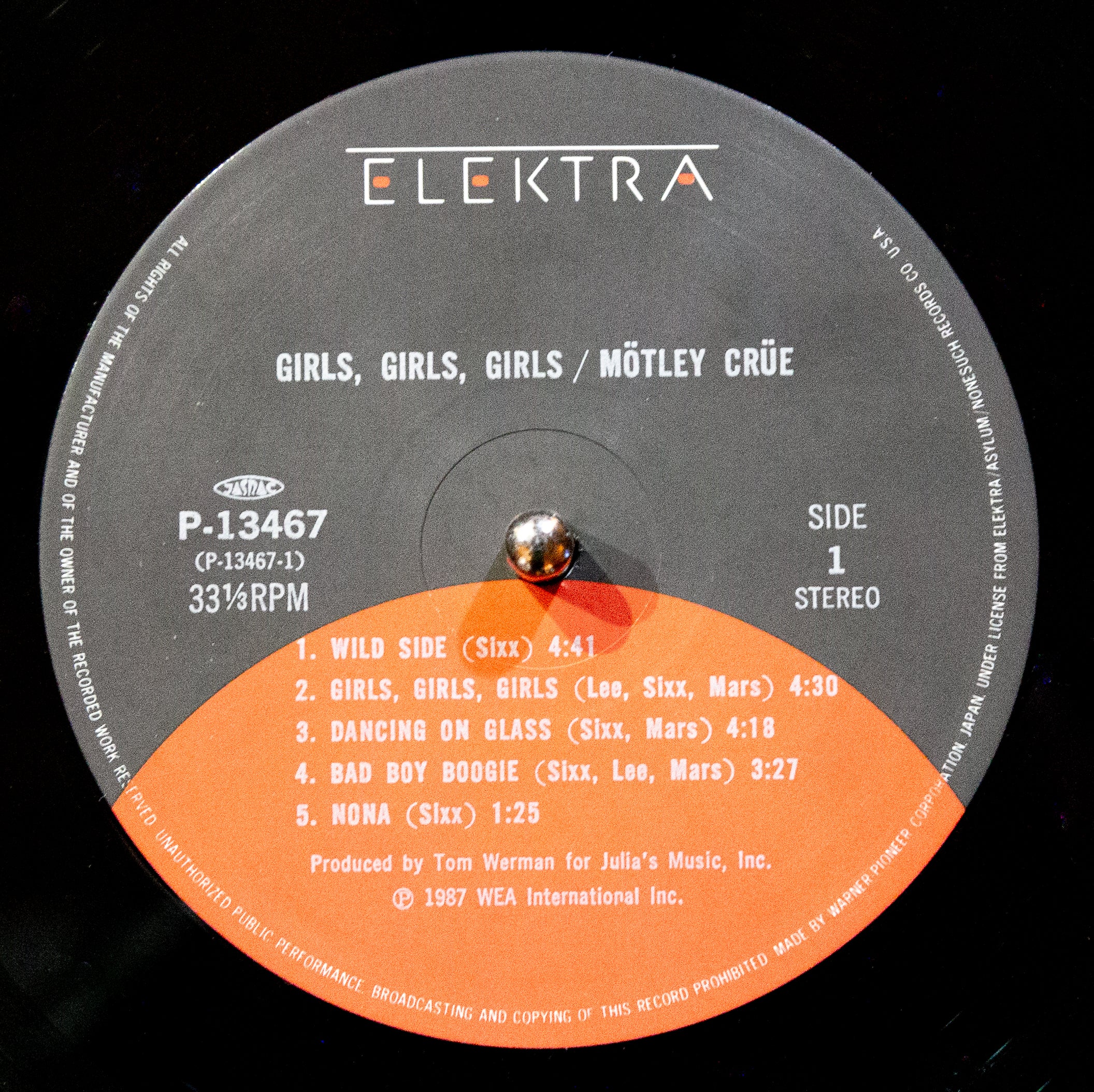 Mötley Crüe - Girls, Girls, Girls