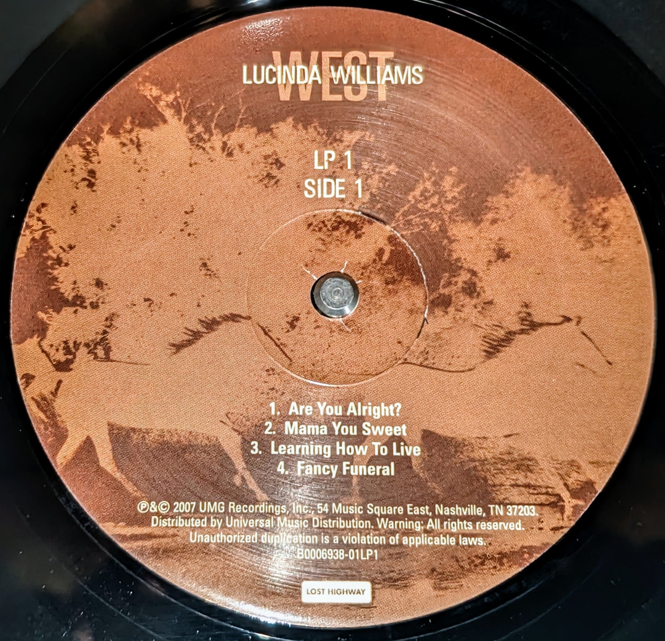 Lucinda Williams -West