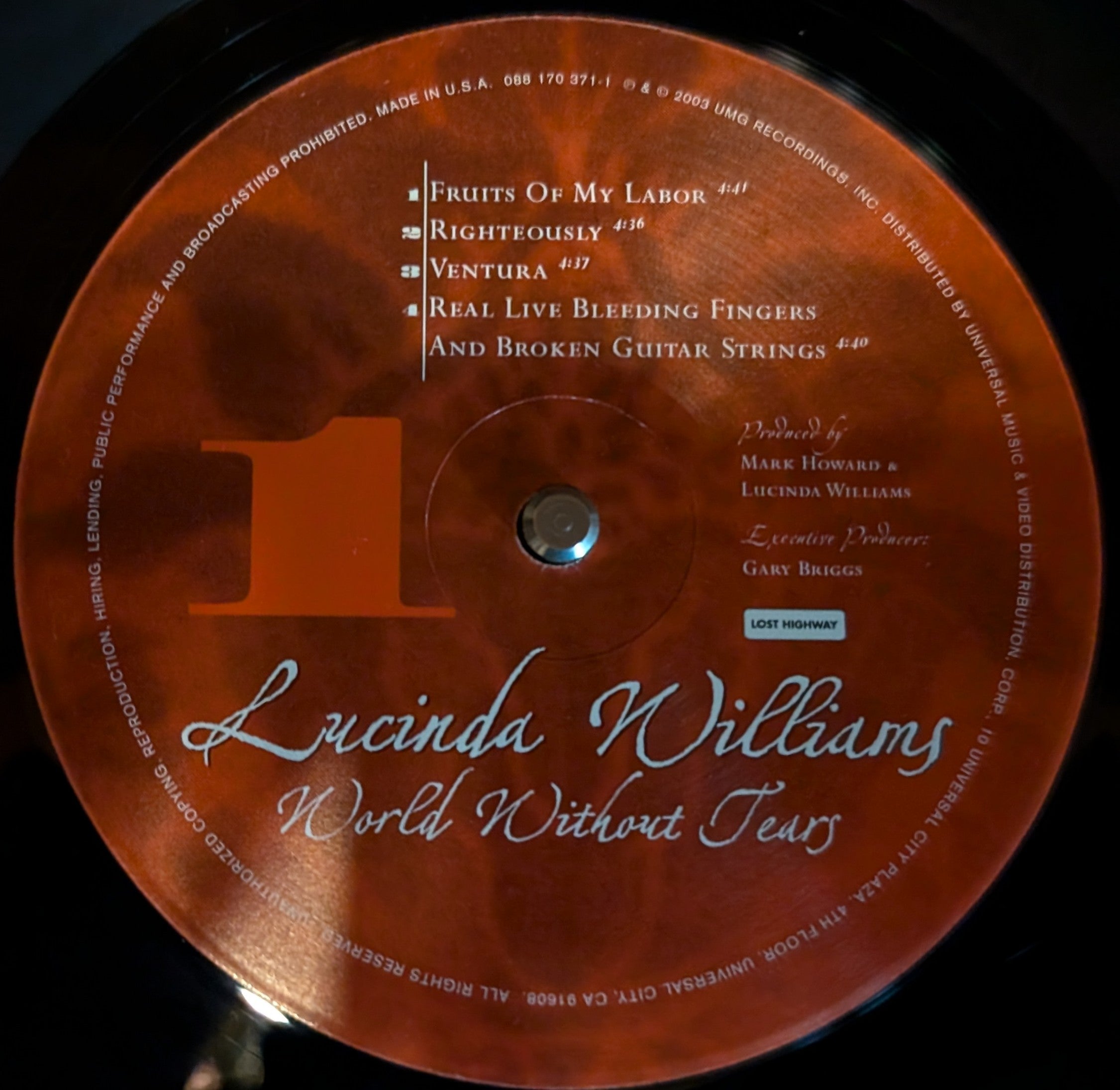 Lucinda Williams - World Without Tears