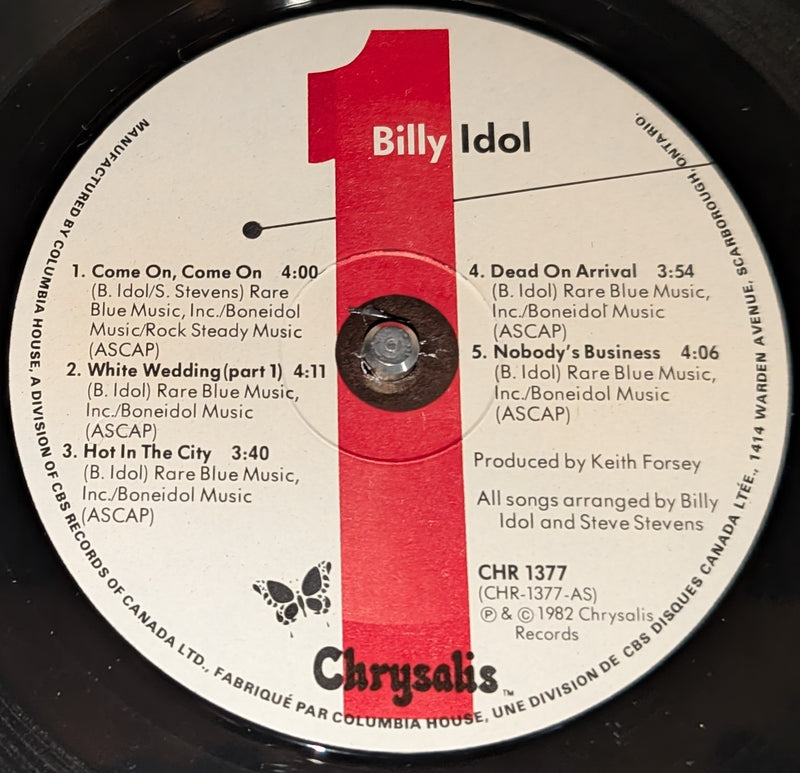 Billy Idol - Billy Idol