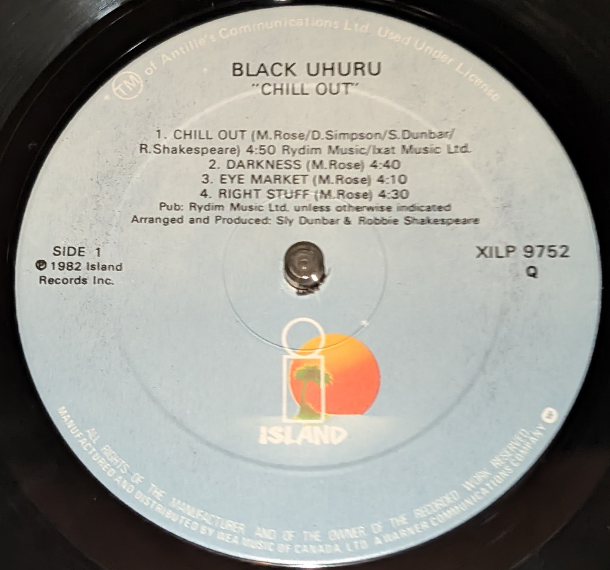 Black Uhuru - Chill Out