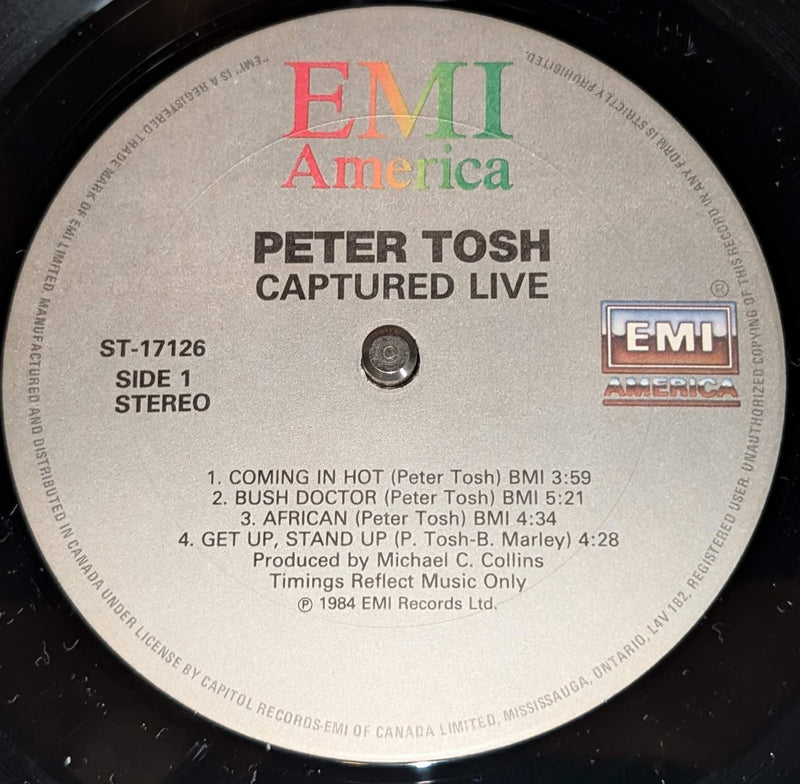 Peter Tosh - Captured Live