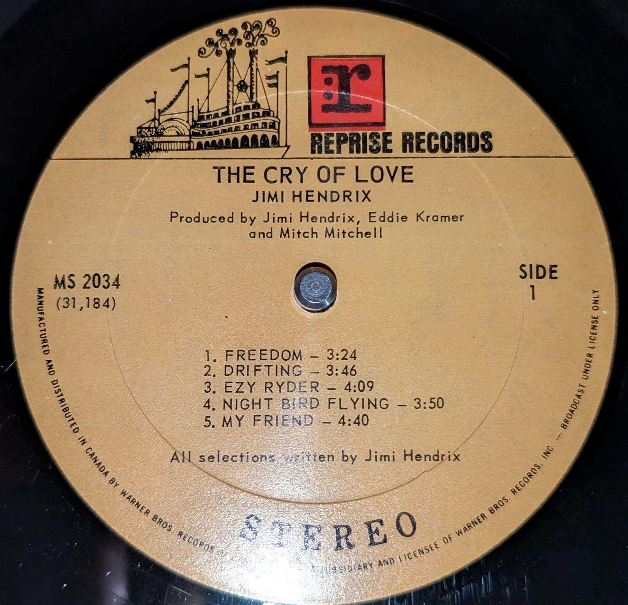 Jimi Hendrix - The Cry Of Love