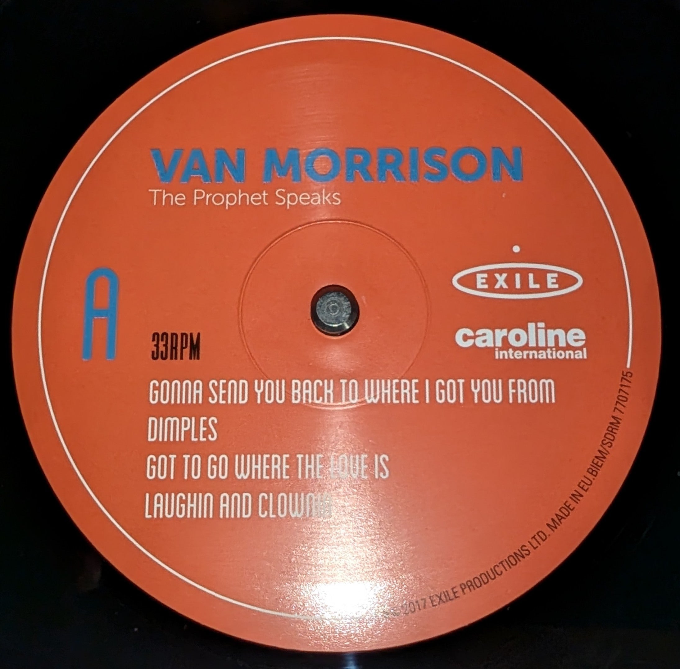 Van Morrison - The Prophet Speaks