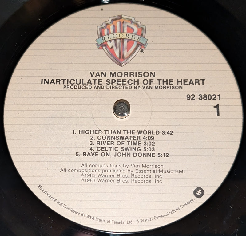 Van Morrison - Inarticulate Speech Of The Heart