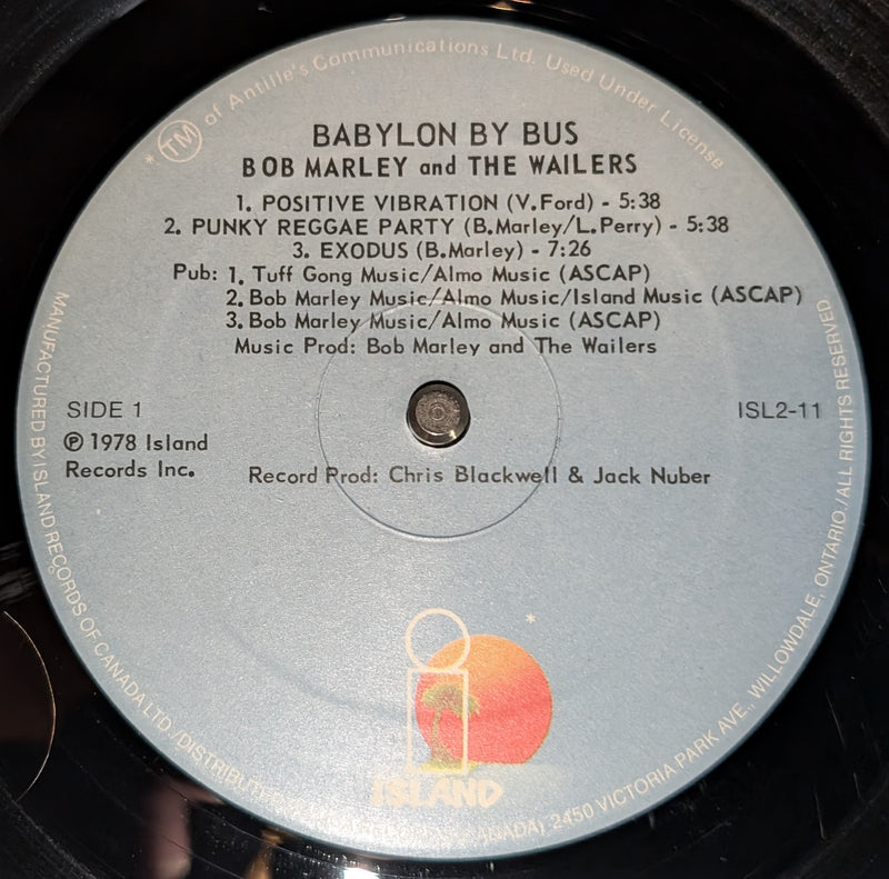 Bob Marley & The Wailers - Babylon By Bus