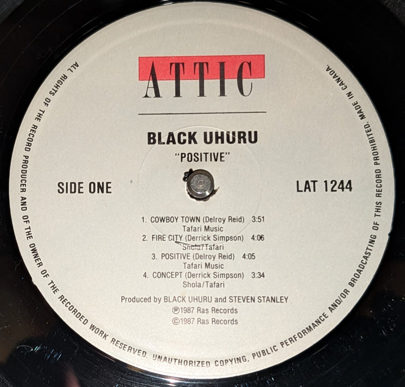 Black Uhuru - Positive