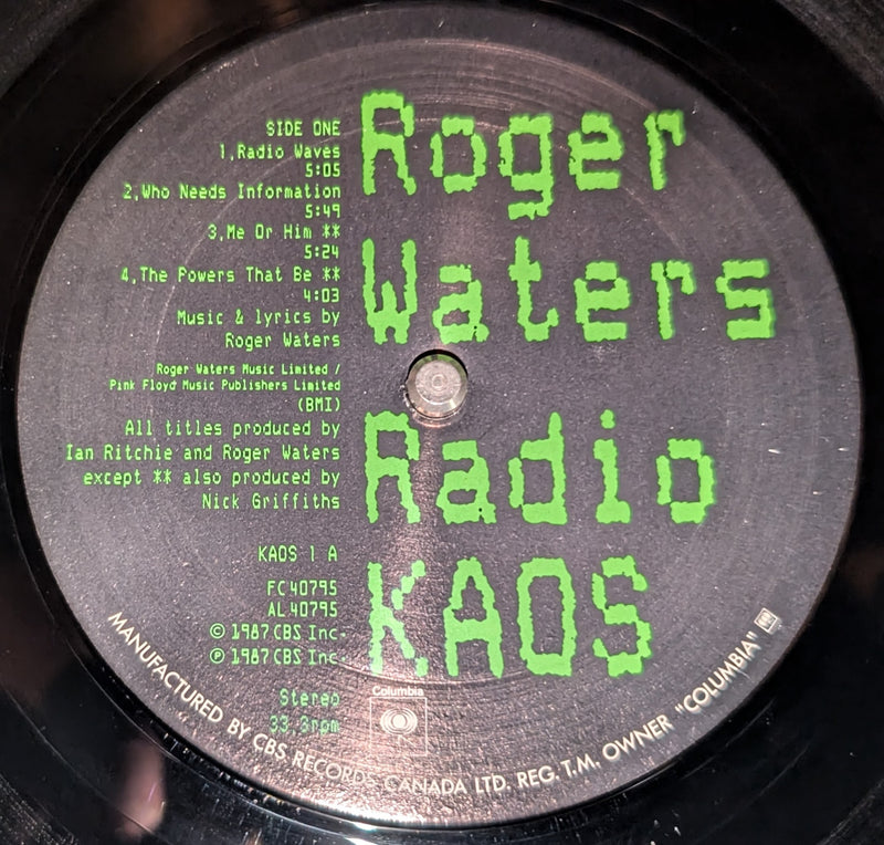 Roger Waters - Radio K.A.O.S.