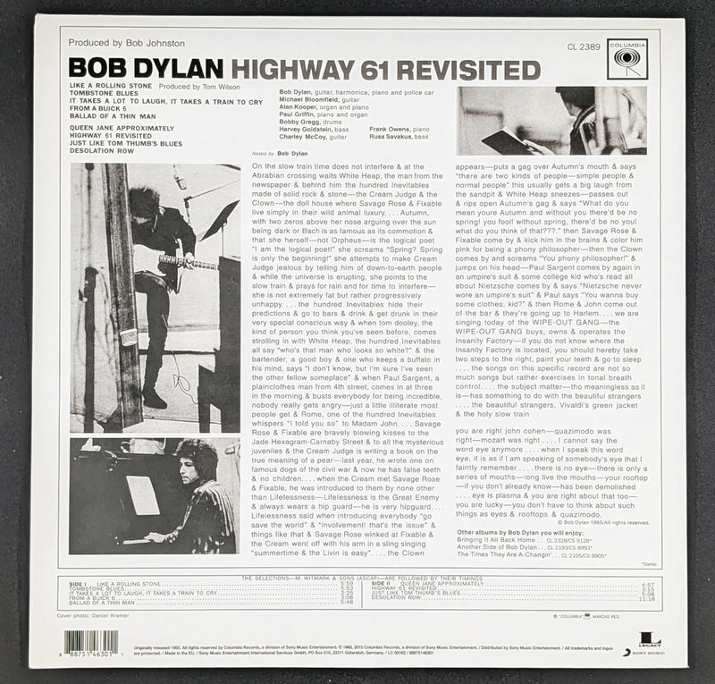 Bob Dylan - Highway 61 Revisited