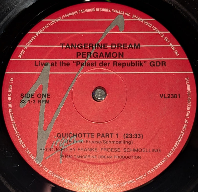 Tangerine Dream - Pergamon (Live At The »Palast Der Republik« GDR)