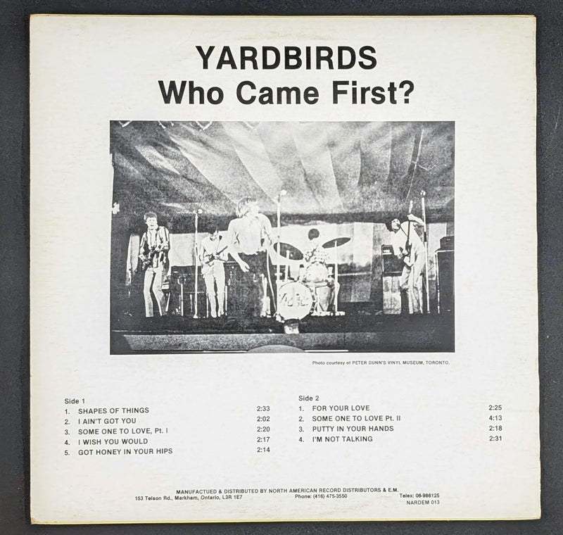 The Yardbirds - Who Came First?