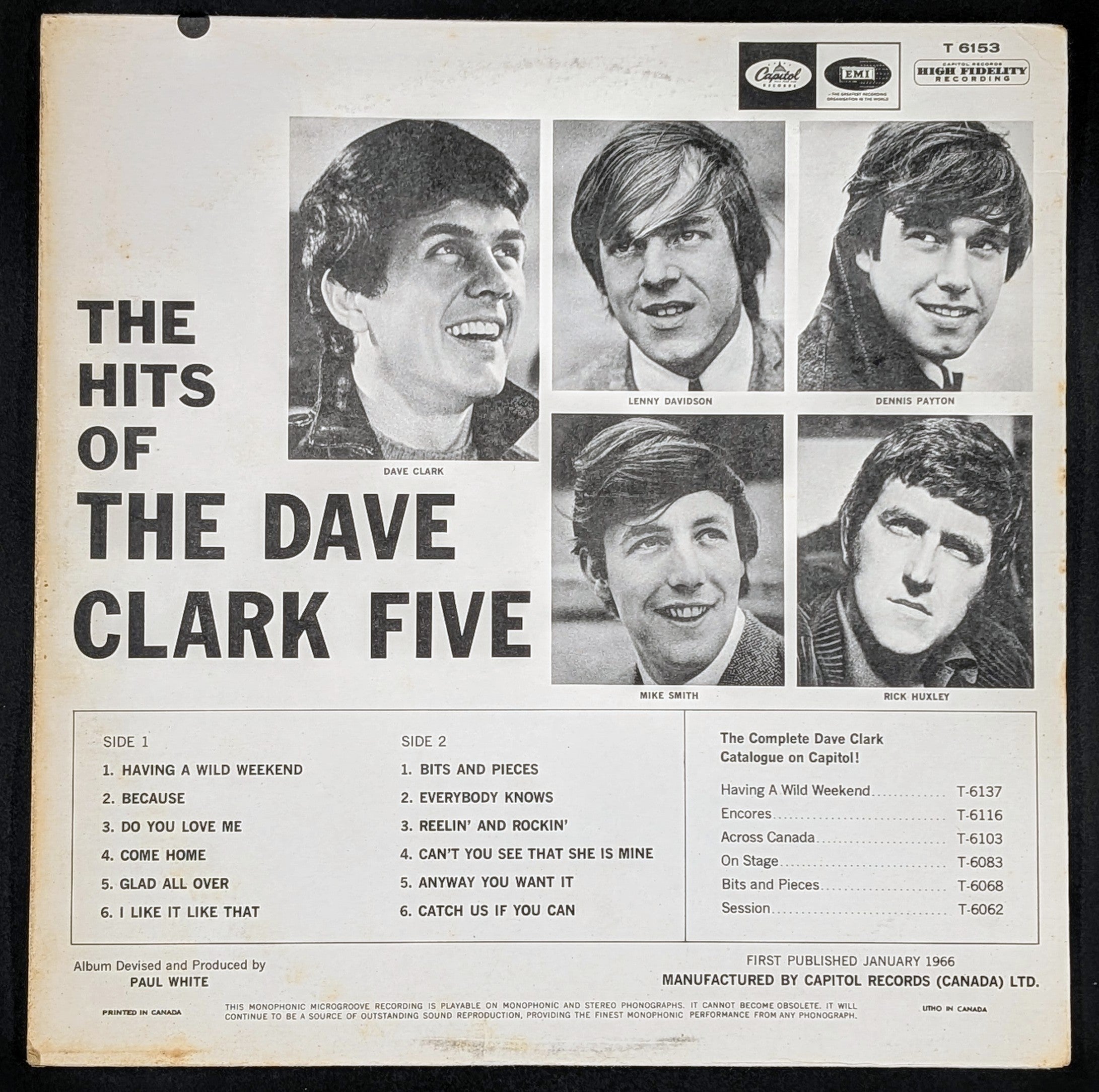The Dave Clark Five - The Hits Of The Dave Clark Five