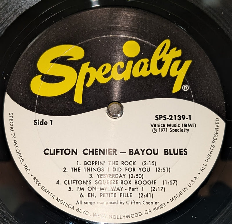 Clifton Chenier - Bayou Blues