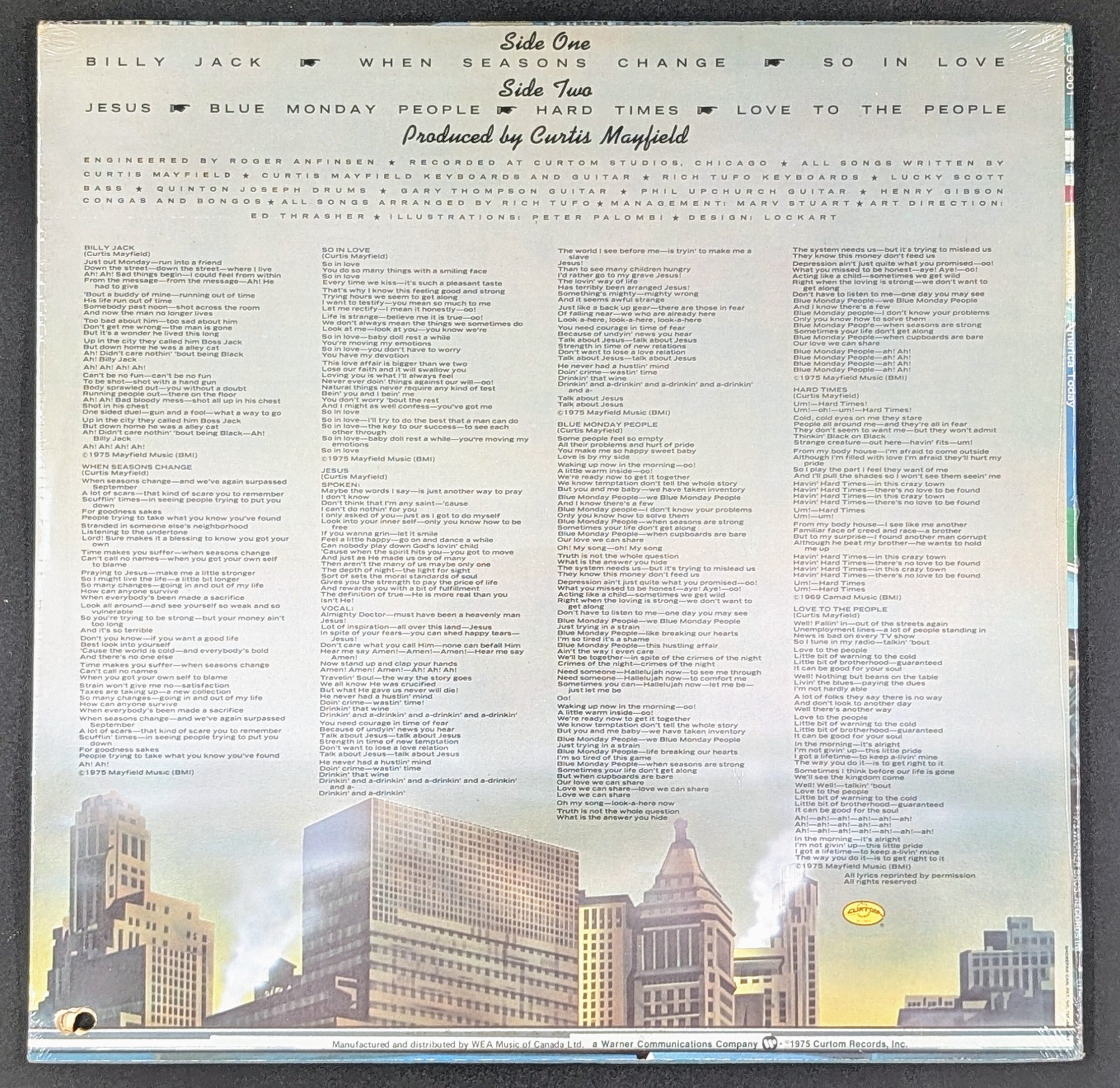 Curtis Mayfield - (There's No Place Like) America Today