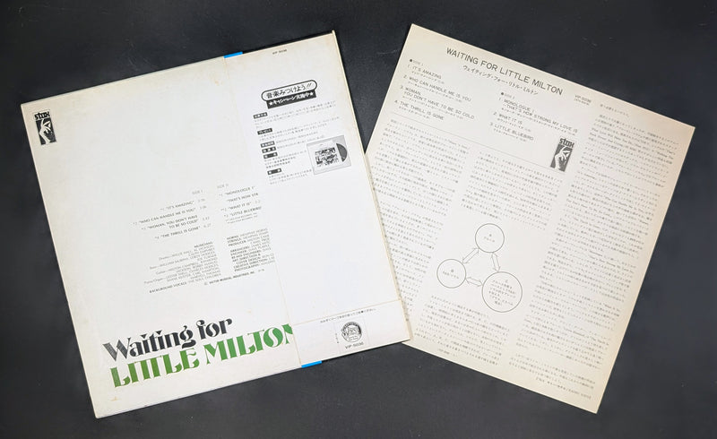 Little Milton - Waiting For Little Milton (White Label Promo) ** Sold **