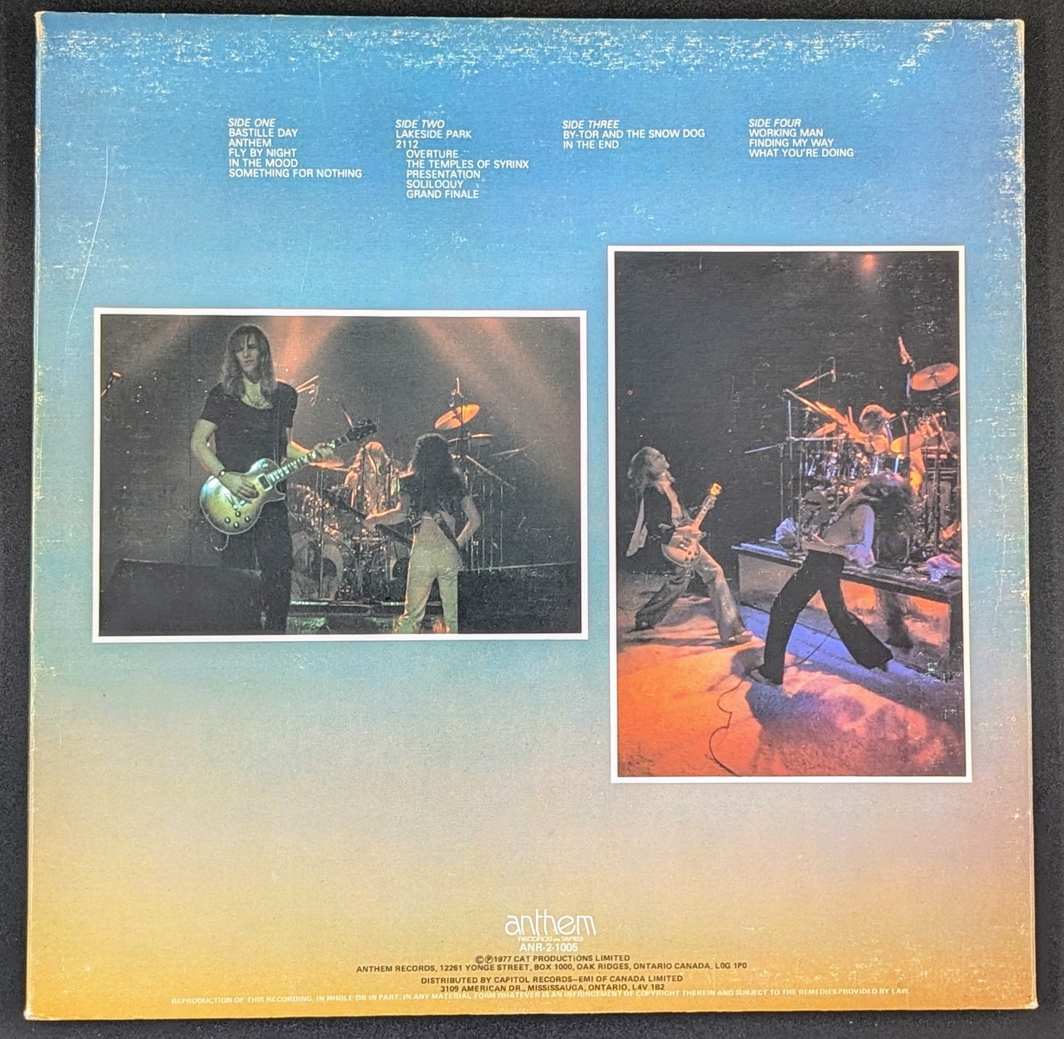 Rush - All The World's A Stage ** Sold **