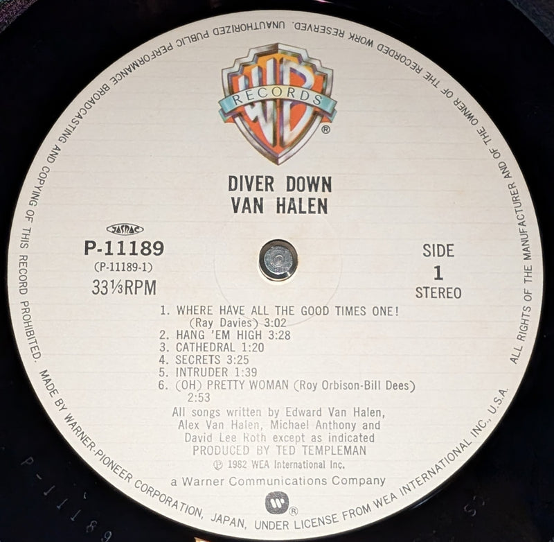 Van Halen - Diver Down