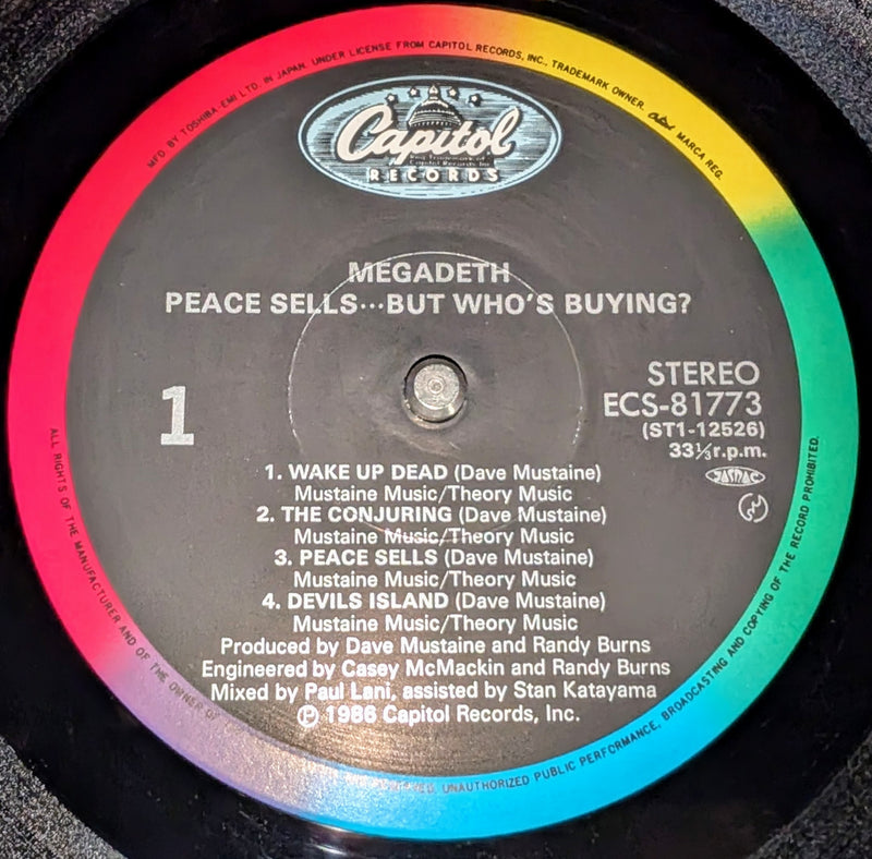 Megadeth - Peace Sells... But Who's Buying?