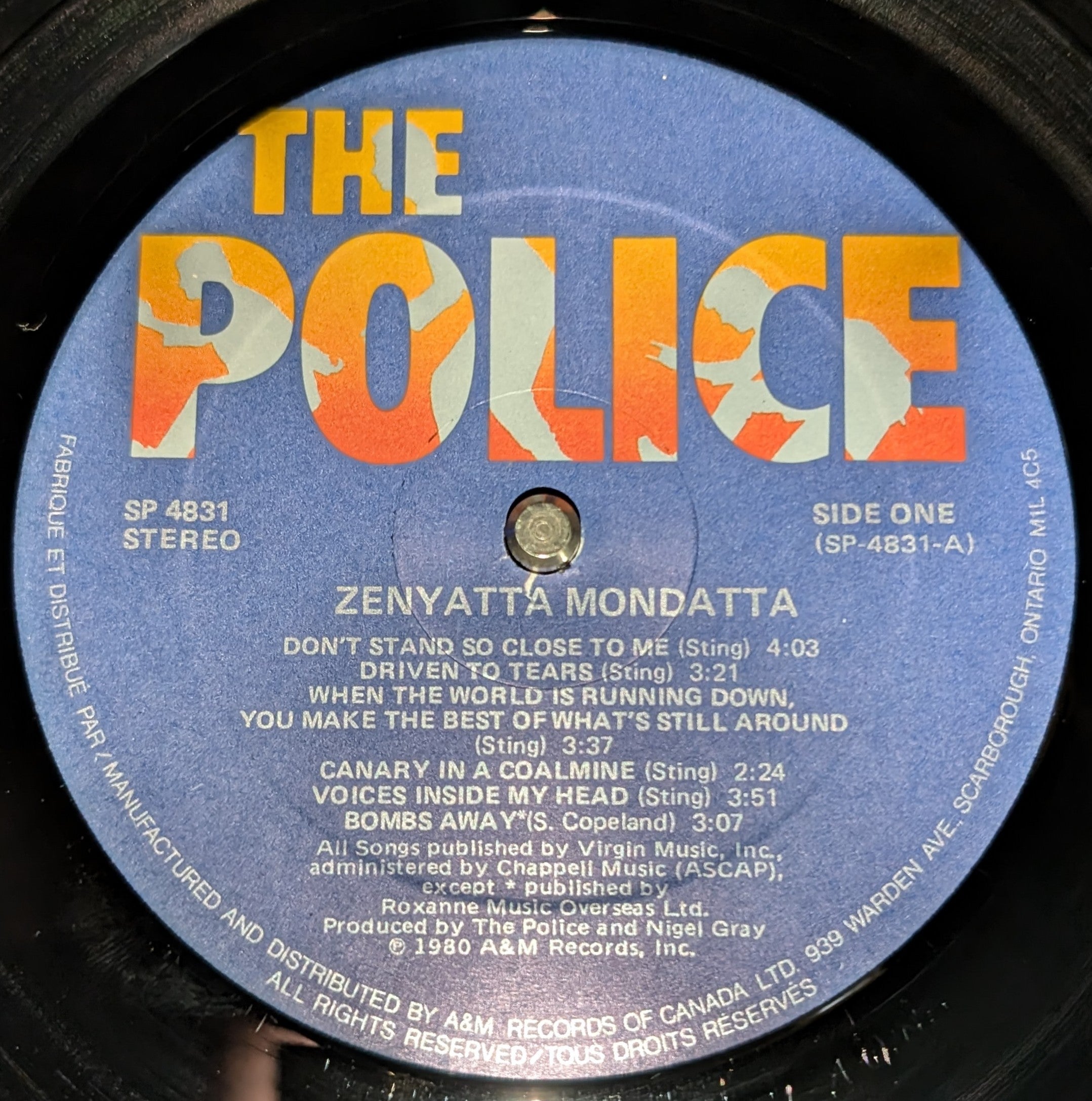 The Police - Zenyatta Mondatta
