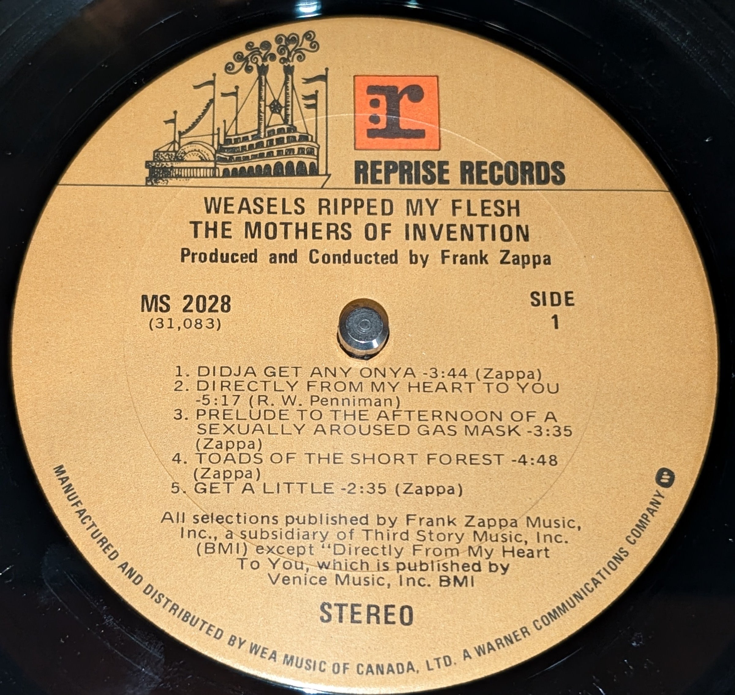 The Mothers - Weasels Ripped My Flesh