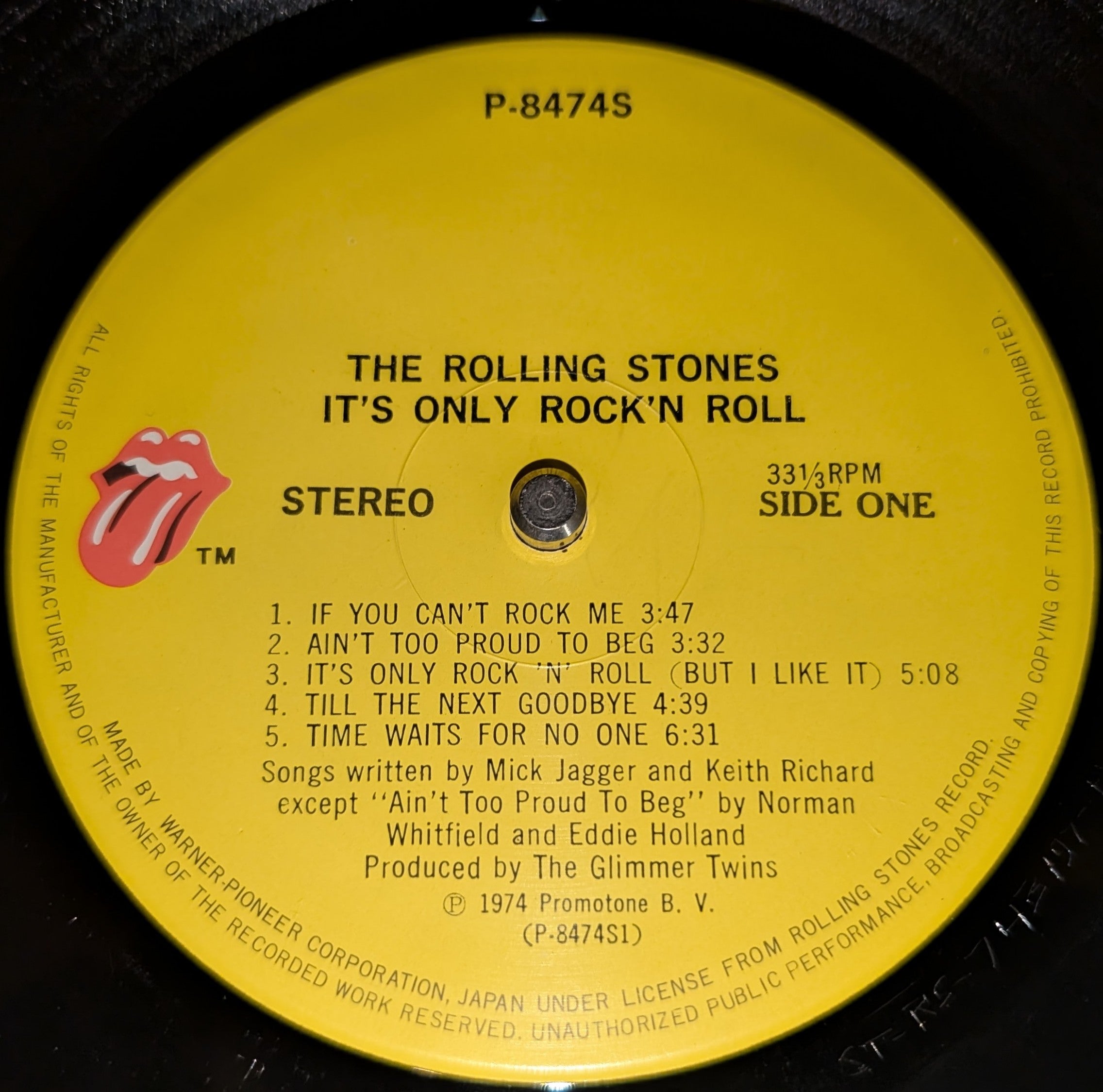 The Rolling Stones - It's Only Rock 'N Roll