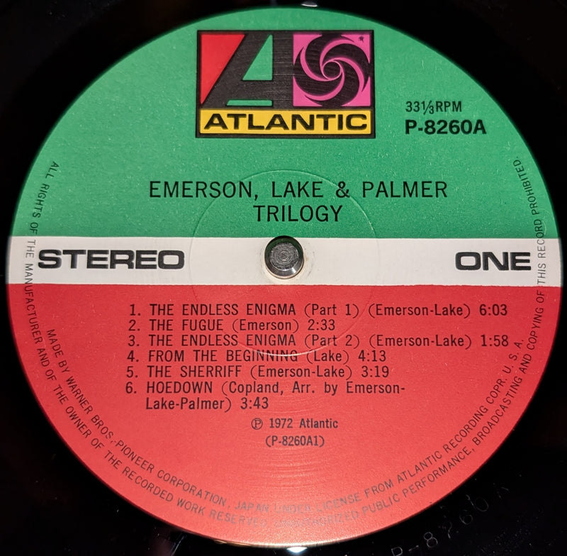 Emerson, Lake & Palmer - Trilogy