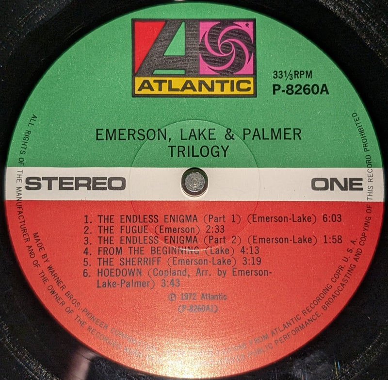 Emerson, Lake & Palmer - Trilogy