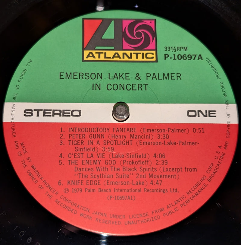 Emerson, Lake & Palmer - In Concert