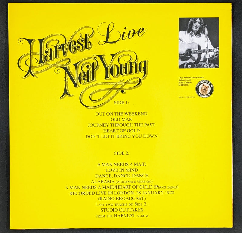 Neil Young - Harvest Live