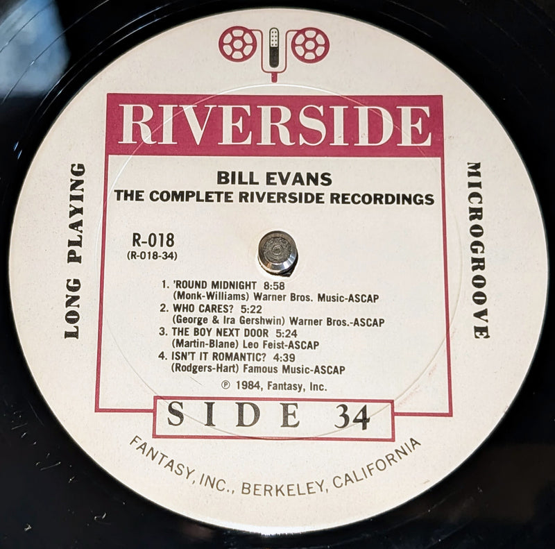 Bill Evans - The Complete Riverside Recordings (18 Lp Boxset)